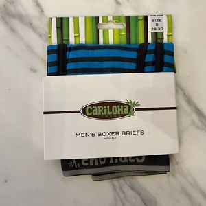 Cariloha Bamboo Boxer Briefs with fly -  NWT
Size small